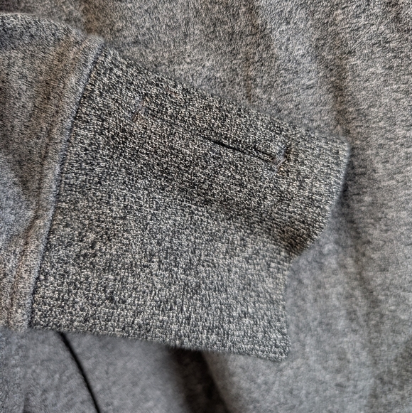 Lululemon Scuba Pullover Hoodie Sweatshirt in Heathered Speckled Black Size 8 - Picture 7 of 10